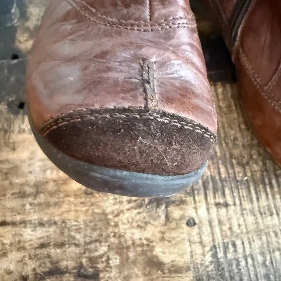Paul Green boots,distressed brown. - Picture 7 of 14